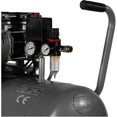 Betepalinis kompresorius 100L 2×1500W Kraftdele 10