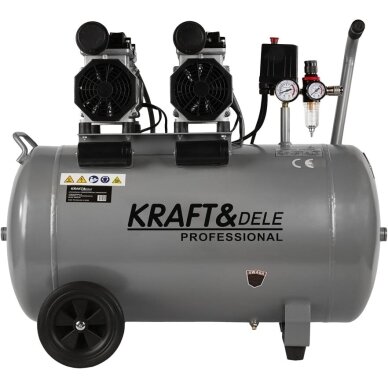 Betepalinis kompresorius 100L 2×1500W Kraftdele Betepalinis kompresorius 100L 2×1500W Kraftdele