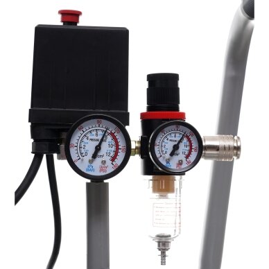 Betepalinis kompresorius 100L 2×1500W Kraftdele 5 Betepalinis kompresorius 100L 2×1500W Kraftdele 5