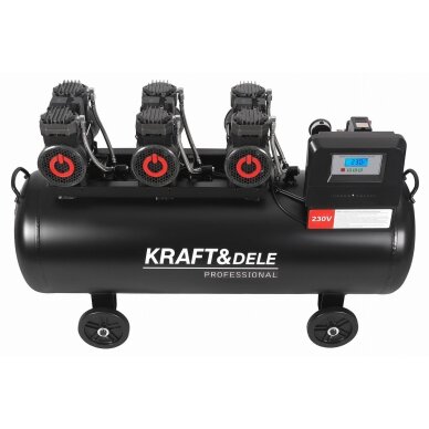 Betepalinis oro kompresorius 200L KD4084 – 3x2200W, 750 l/min Betepalinis oro kompresorius 200L KD4084 – 3x2200W, 750 l/min