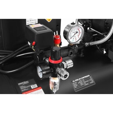 Betepalinis oro kompresorius 200L KD4084 – 3x2200W, 750 l/min 8