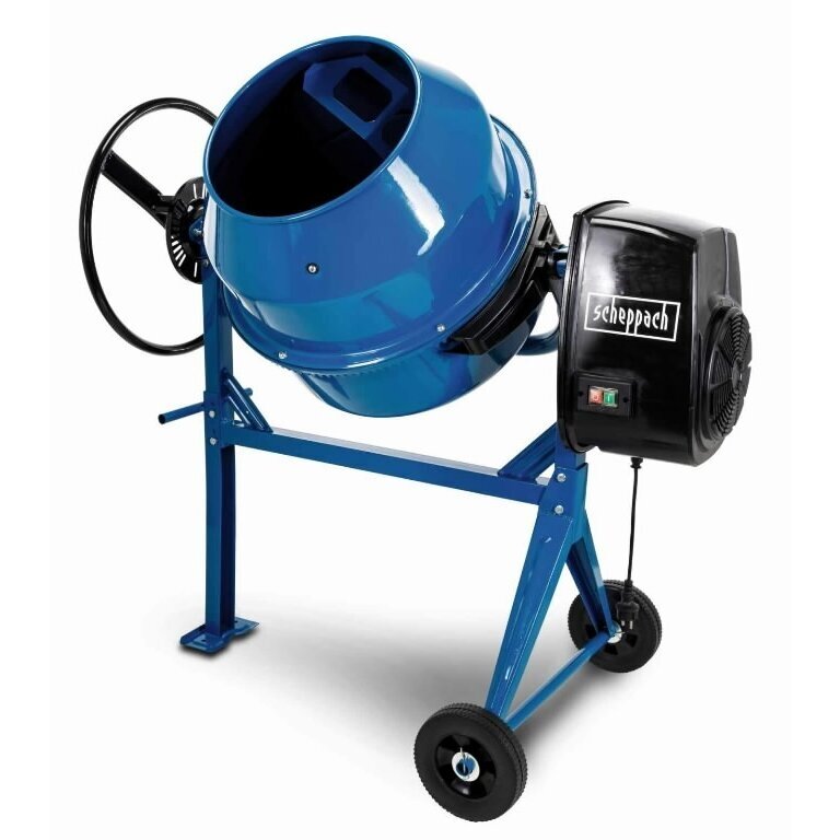 Betono maišyklė 140L, 550W, Scheppach MIX140L Betono maišyklė 140L, 550W, Scheppach MIX140L