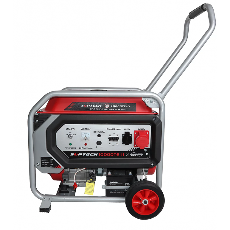 Benzininis trifazis elektros generatorius 8.3KW/7.8KW