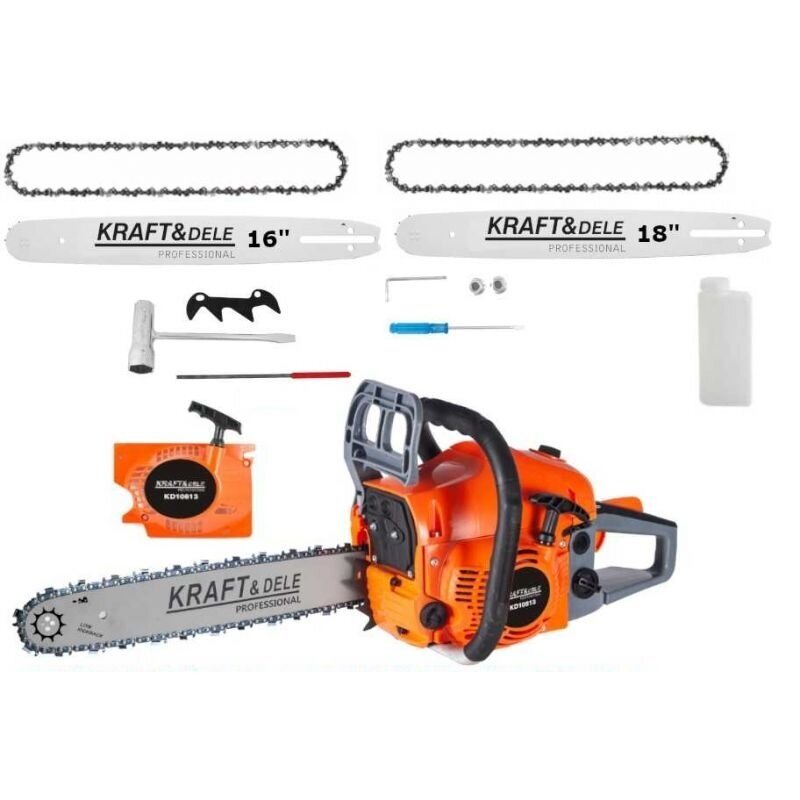 Benzininis grandininis pjūklas 5,9 AG / 16"(40cm) / 18"(45cm) Benzininis grandininis pjūklas 5,9 AG / 16"(40cm) / 18"(45cm)