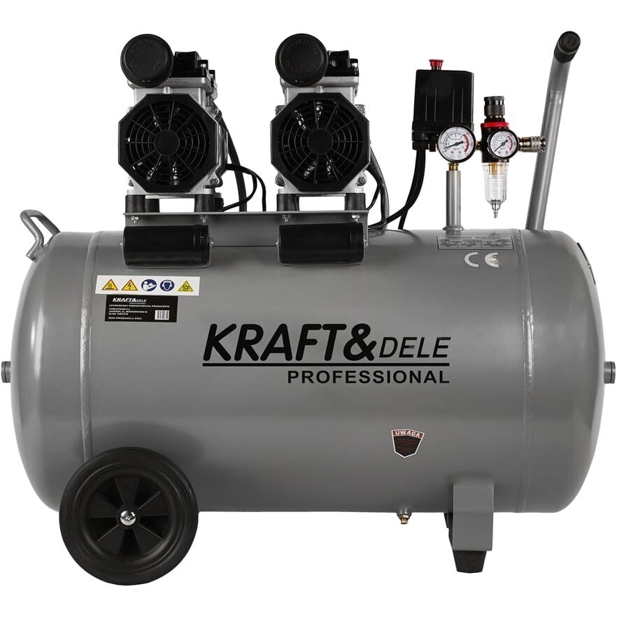 Betepalinis kompresorius 100L 2×1500W Kraftdele Betepalinis kompresorius 100L 2×1500W Kraftdele