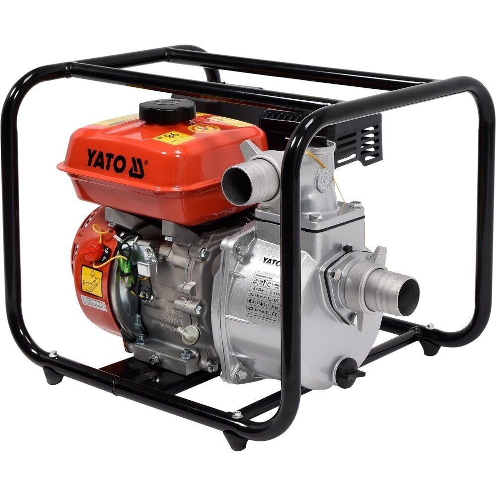 Benzininis vandens siurblys 2", 3,6kW YATO (Motopompa) 2 Benzininis vandens siurblys 2", 3,6kW YATO (Motopompa) 2