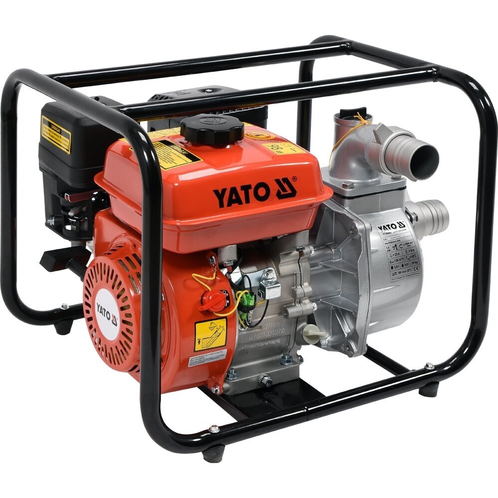 Benzininis vandens siurblys 2", 3,6kW YATO (Motopompa) Benzininis vandens siurblys 2", 3,6kW YATO (Motopompa)