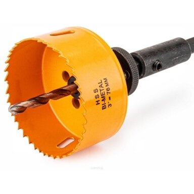 Bi-metall karūnų rinkinys  HSS  19-76 mm 17 vnt.