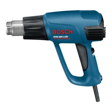 Orapūtė Bosch GHG 660 LCD Professional + antgalių komplektas Orapūtė Bosch GHG 660 LCD Professional + antgalių komplektas