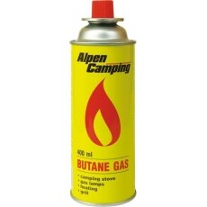 Butano dujos ALPEN CAMPING 227g/400ml Butano dujos ALPEN CAMPING 227g/400ml