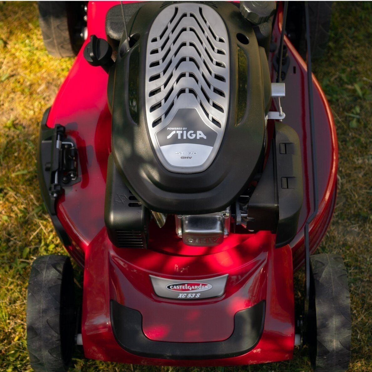 Castelgarden XC 53 SE benzininė vejapjovė su elektriniu starteriu 51cm 2.6kW 3 Castelgarden XC 53 SE benzininė vejapjovė su elektriniu starteriu 51cm 2.6kW 3