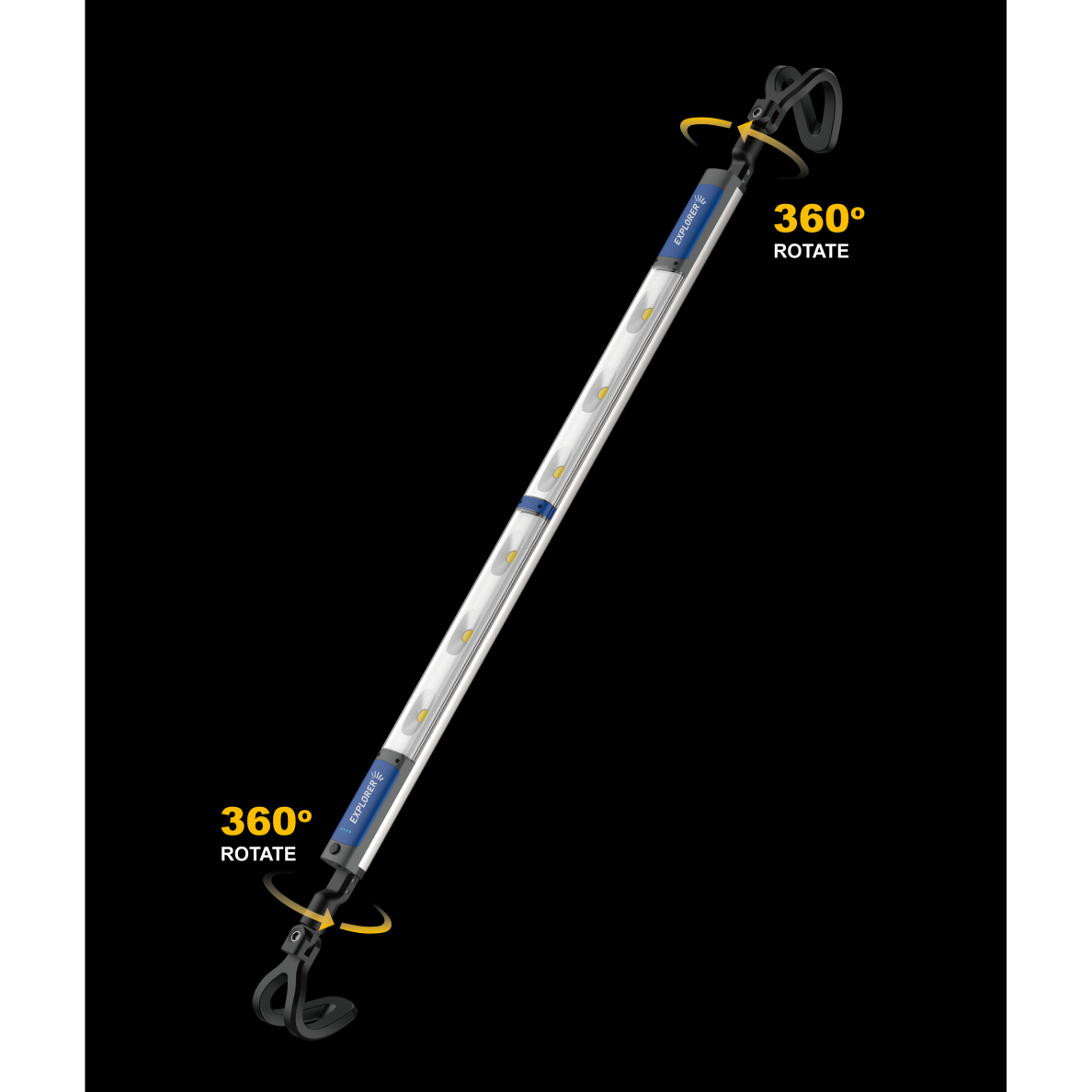 COB Lempa variklio skyriaus apšvietimui 1200LM (pakraunama) 1 COB Lempa variklio skyriaus apšvietimui 1200LM (pakraunama) 1