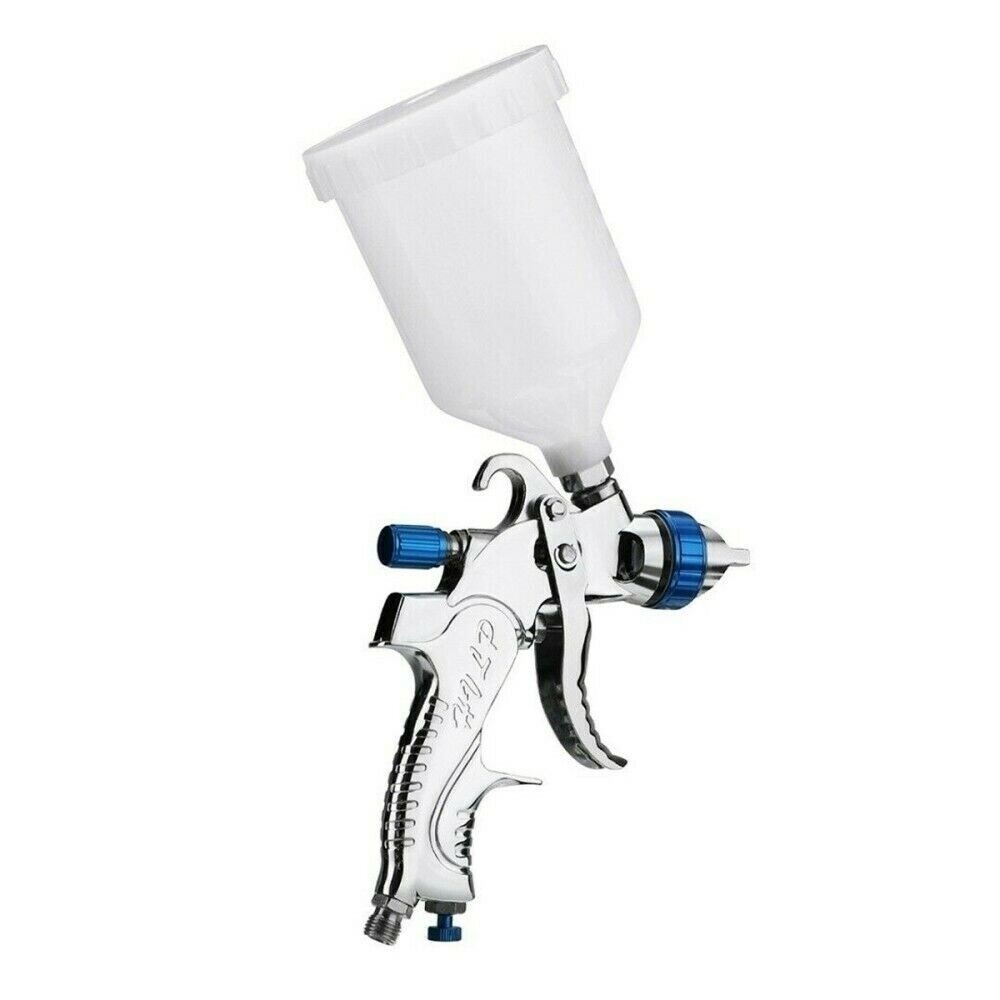Dažymo pistoletas su aksesuarais HVLP 600 cm³ Ø 1.4 mm / Ø 1.7 mm / Ø 2.0 mm 7 Dažymo pistoletas su aksesuarais HVLP 600 cm³ Ø 1.4 mm / Ø 1.7 mm / Ø 2.0 mm 7