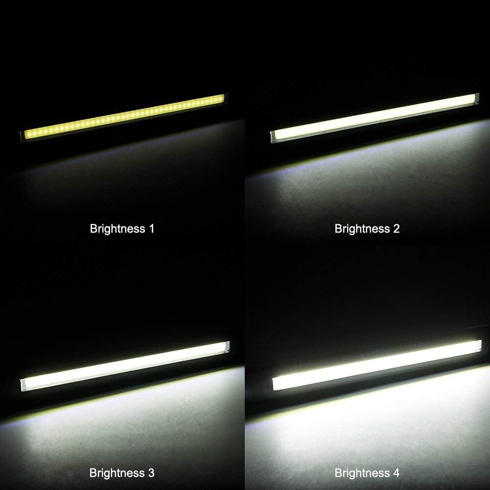 Darbo lempa COB-LED, itin plokščia, magnetinė, daug padėčių USB CSW581 11