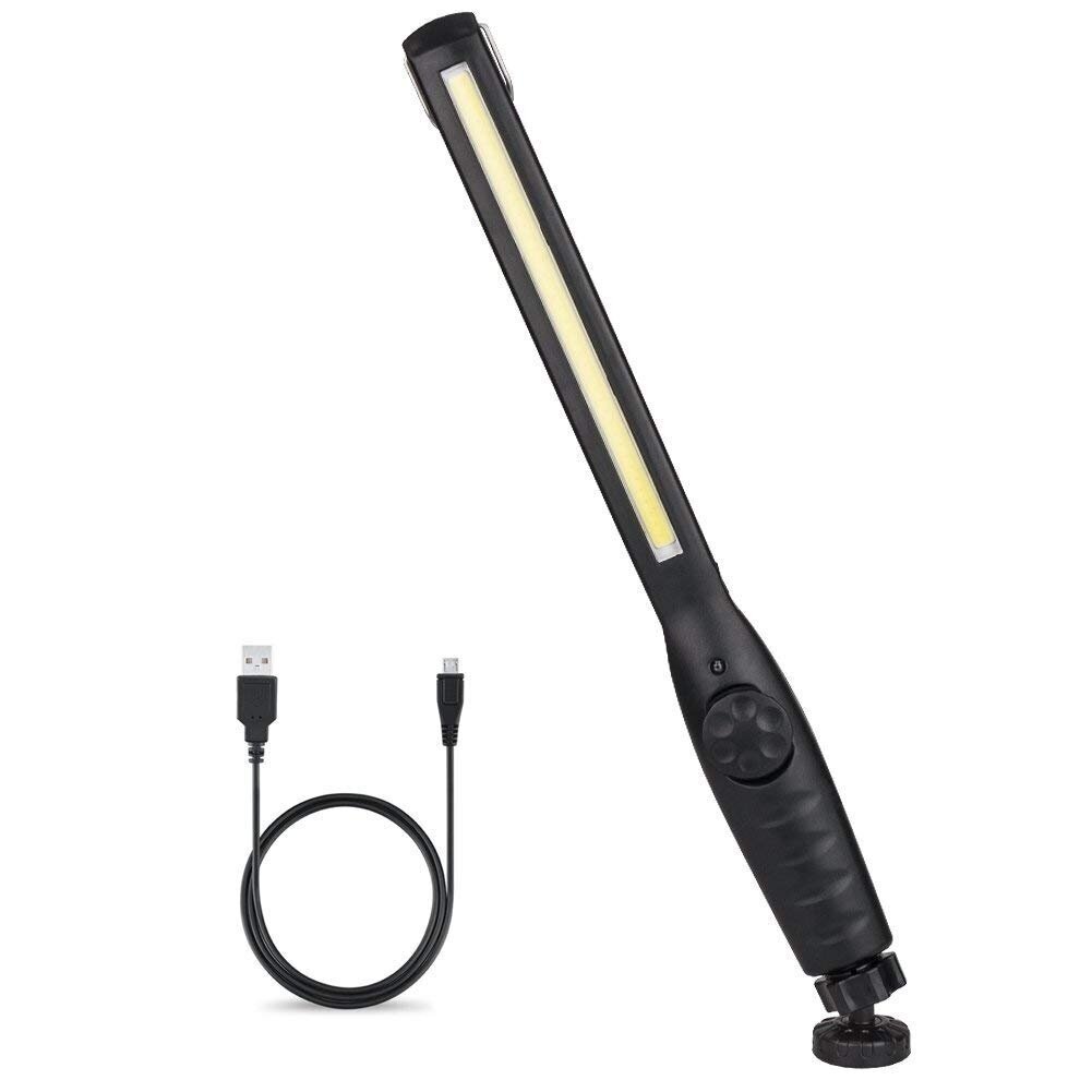 Darbo lempa COB-LED, itin plokščia, magnetinė, daug padėčių USB CSW581 Darbo lempa COB-LED, itin plokščia, magnetinė, daug padėčių USB CSW581