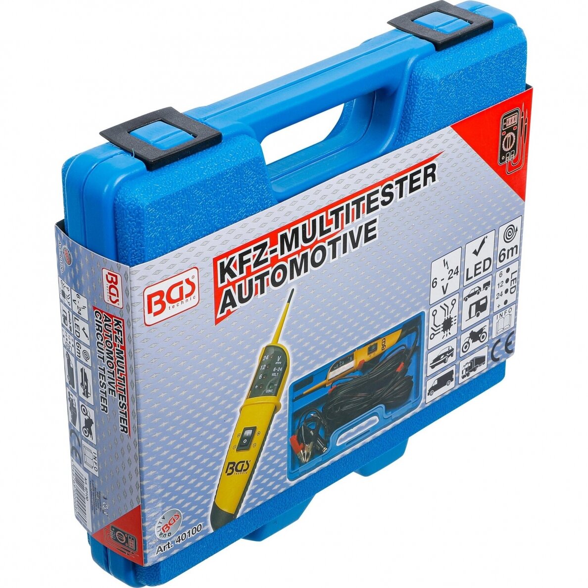 Daugiafunkcinis automobilių testeris BGS 40100 5 Daugiafunkcinis automobilių testeris BGS 40100 5