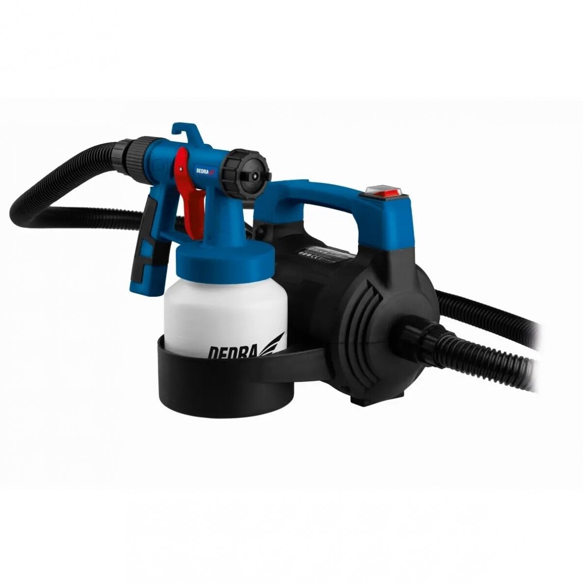 Dažymo įrenginys HVLP 650W 2,5mm DEDRA DED7414 1 Dažymo įrenginys HVLP 650W 2,5mm DEDRA DED7414 1