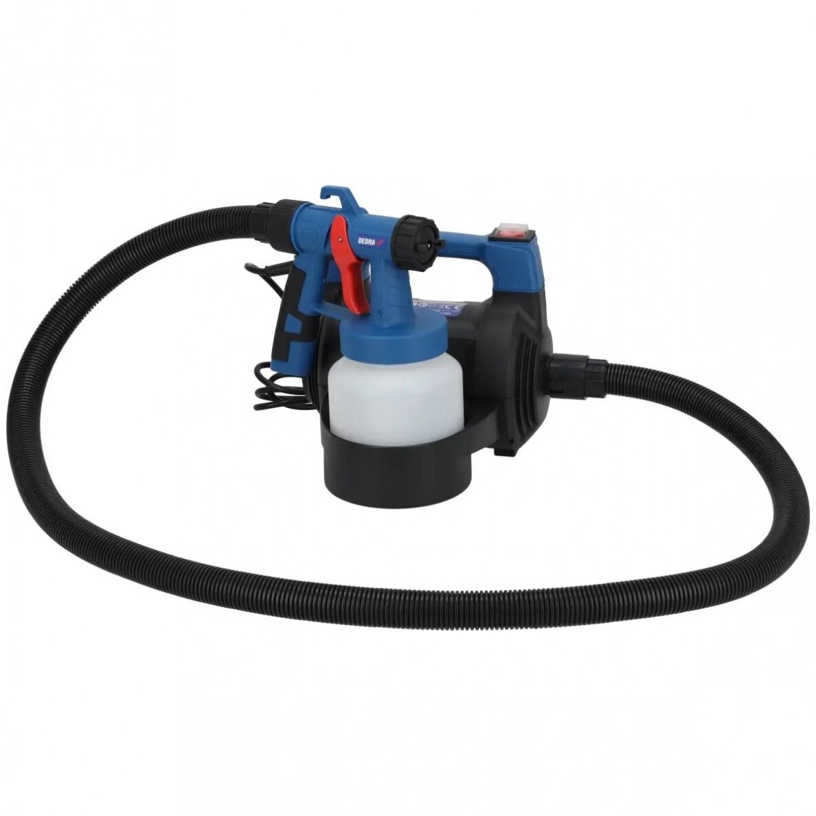 Dažymo įrenginys HVLP 650W 2,5mm DEDRA DED7414 Dažymo įrenginys HVLP 650W 2,5mm DEDRA DED7414