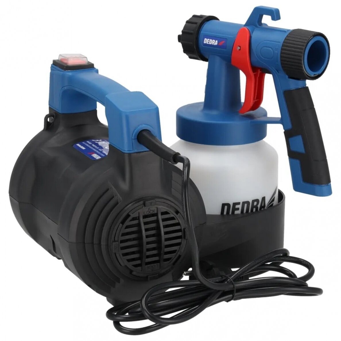 Dažymo įrenginys HVLP 650W 2,5mm DEDRA DED7414 4 Dažymo įrenginys HVLP 650W 2,5mm DEDRA DED7414 4