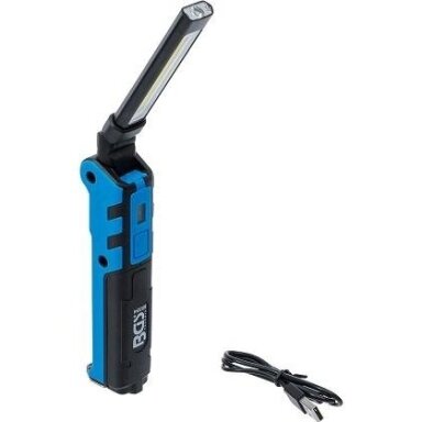 Darbo lempa akumuliatorinė COB LED 360LM BGS-Technic Darbo lempa akumuliatorinė COB LED 360LM BGS-Technic
