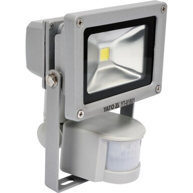 Darbo lempa COB LED 10W, 700Lm su judesio davikliu Darbo lempa COB LED 10W, 700Lm su judesio davikliu