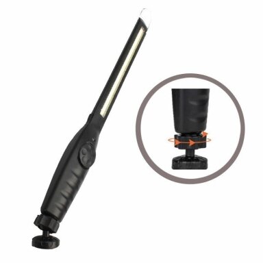 Darbo lempa COB-LED, itin plokščia, magnetinė, daug padėčių USB CSW581 Darbo lempa COB-LED, itin plokščia, magnetinė, daug padėčių USB CSW581