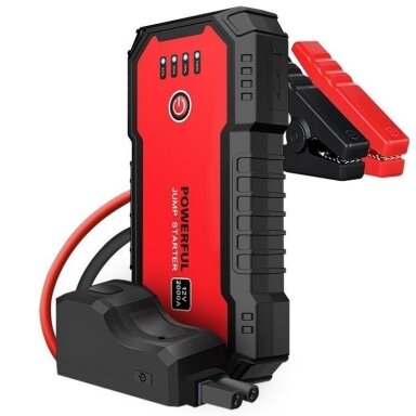 Daugiafunkcinis akumuliatoriaus pakrovėjas - paleidėjas 12V 2000A 20AH powerbank, maitinimo blokas Daugiafunkcinis akumuliatoriaus pakrovėjas - paleidėjas 12V 2000A 20AH powerbank, maitinimo blokas