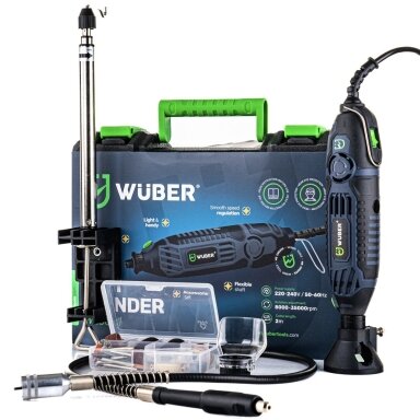 Daugiafunkcinis šlifuoklis – graveris 200W, 200vnt. WUBER W25001 Daugiafunkcinis šlifuoklis – graveris 200W, 200vnt. WUBER W25001