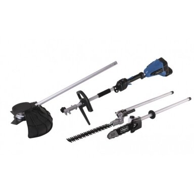 Daugiafunkcinis sodo įrankis 40V (2x20V), Scheppach BC-MFH400-X