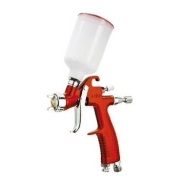 Dažymo pistoletas HVLP Ø1mm, mini 120 ml. plast..bakelis