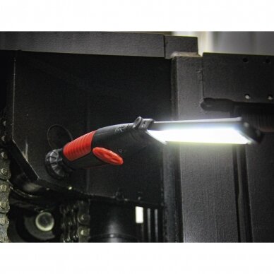 Akumuliatorinė darbo lempa lanksti labai plona COB-LED 5W 4