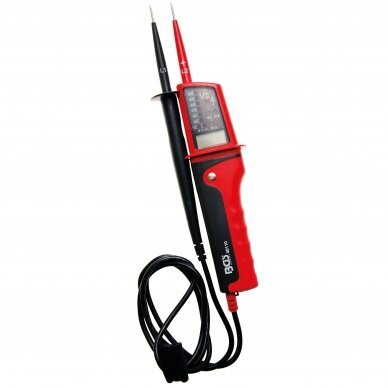 Daugiafunkcinis įtampos testeris su LCD ekranu BGS 40110 Daugiafunkcinis įtampos testeris su LCD ekranu BGS 40110