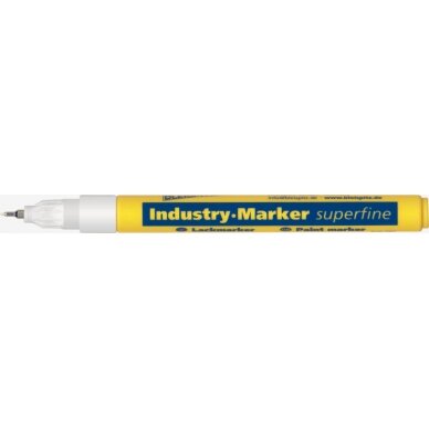Dažų markeris Bleispitz, baltas 0,8mm Dažų markeris Bleispitz, baltas 0,8mm