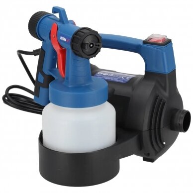 Dažymo įrenginys HVLP 650W 2,5mm DEDRA DED7414 3 Dažymo įrenginys HVLP 650W 2,5mm DEDRA DED7414 3