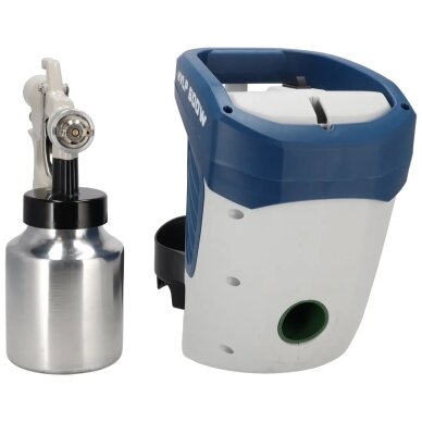 Dažymo pistoletas su kompresoriumi 1L talpa ir 2 purkštukais 600 W HVLP DEDRA DED7413 5 Dažymo pistoletas su kompresoriumi 1L talpa ir 2 purkštukais 600 W HVLP DEDRA DED7413 5