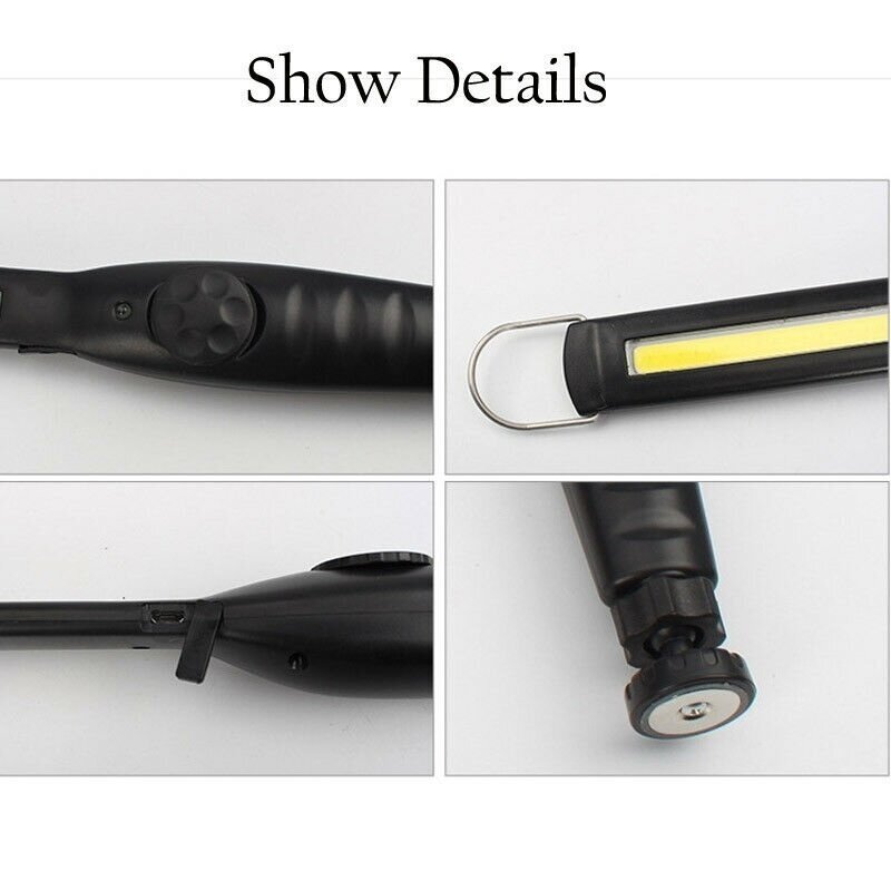 Darbo lempa COB-LED, itin plokščia, magnetinė, daug padėčių USB CSW581 5 Darbo lempa COB-LED, itin plokščia, magnetinė, daug padėčių USB CSW581 5