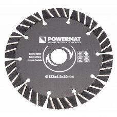 Deimantinis diskas mūro frezai 133x4,5x20 mm