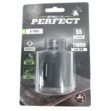 Deimantinė gręžimo karūna STALCO M14 6,0mm 2 Deimantinė gręžimo karūna STALCO M14 6,0mm 2