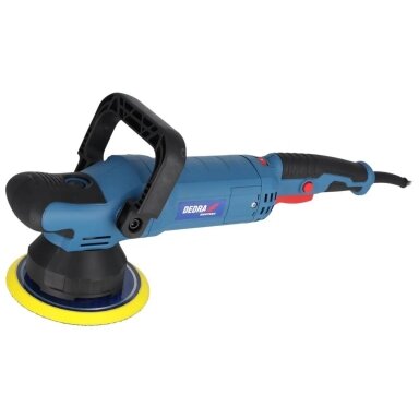 DEDRA DED7992 elektrinė ekscentrinė-rotacinė poliravimo mašina, 900W | 150mm DEDRA DED7992 elektrinė ekscentrinė-rotacinė poliravimo mašina, 900W | 150mm