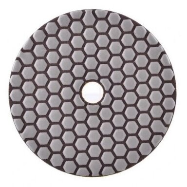 Deimantinis akmens poliravimo diskas 125mm P3000, sausam poliravimui Dedra H12H3000