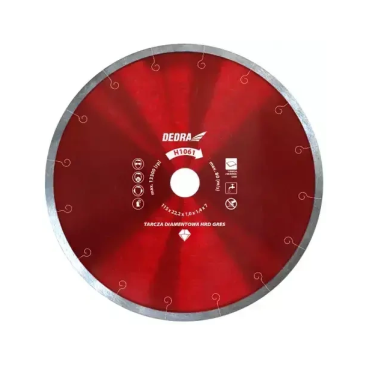 Deimantinis pjovimo diskas kietai keramikai 250x25.4 mm H1066E DEDRA