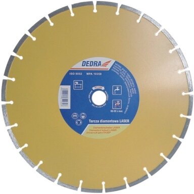 Deimantinis segmentinis pjovimo diskas 230x22.2 mm H1157 DEDRA