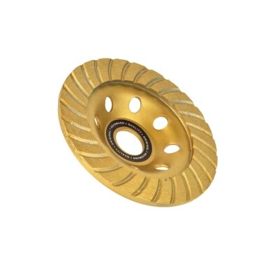 Deimantinis šlifavimo diskas lėkštės tipo 125mm X 22.23 Heidmann
