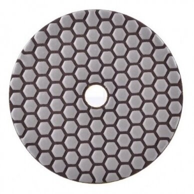 Deimantinis akmens poliravimo diskas 125mm P100, sausam poliravimui Dedra H12H0100