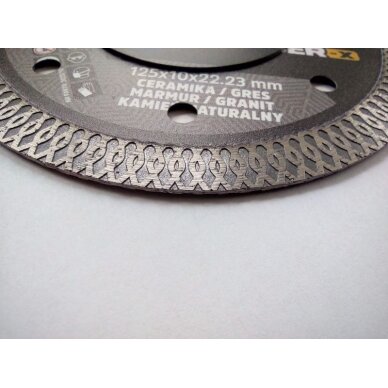 Deimantinis diskas keramikai 125x10mm 2