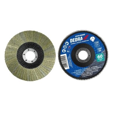Deimantinis lapelinis šlifavimo diskas 125x22mm, gr.60 Deimantinis lapelinis šlifavimo diskas 125x22mm, gr.60