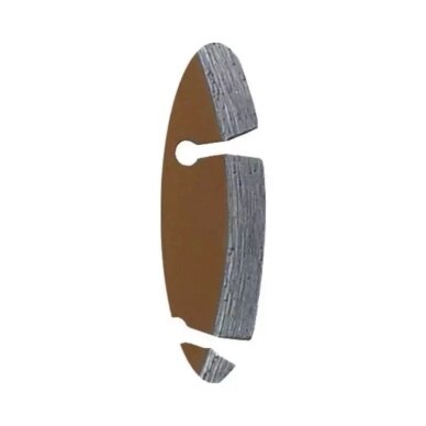 Deimantinis segmentinis diskas 125mm - plytoms, betonui, klinkeriui DEDRA H1107 1