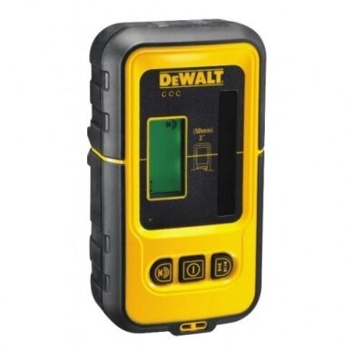 Dewalt DE0892 Lazerio spindulio imtuvas raudonas 50m 1 Dewalt DE0892 Lazerio spindulio imtuvas raudonas 50m 1