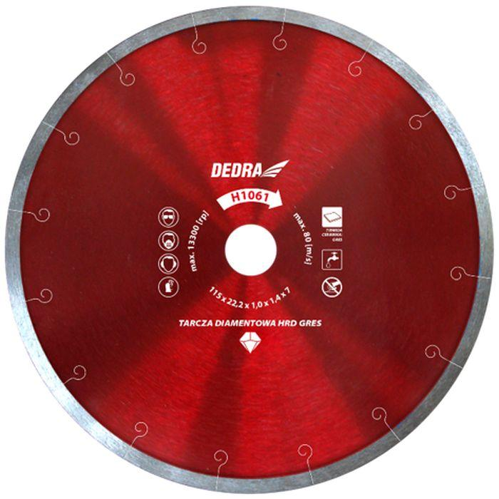 Deimantinis diskas Dedra H1060, 110 x 22,2 mm Deimantinis diskas Dedra H1060, 110 x 22,2 mm