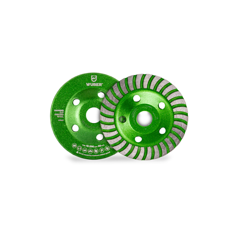 Deimantinis taurinis šlifavimo diskas 125 mm W17021 WUBER